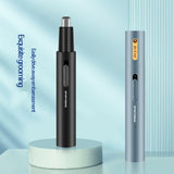 SONAX PRO 2-in-1 Electric Nose Hair Trimmer Removal Clipper Razor USB Rechargeable Ear and Nose Hair Trimmer