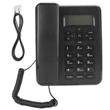 Telefono inalambrico KX-T6001CID Fixed Telephone Home Wired Landline Business Office Corded Desk Phone ABS telefono fijo
