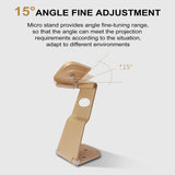 Mini Projector Mount Adjustable Wall Mount Projector Stand Portable Projector Ceiling Shelf for All Micro Projectors, Cameras