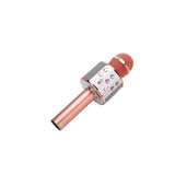 1PCS WS858 Portable Bluetooth-compatible Karaoke Microphone Wireless Professional Speaker Home KTV Handheld Microphone