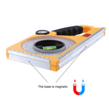 Magnetic Angle Finder Slope Meter SlopeRuler Engineering Inclinometer ABS Multifunction 1PC Universal Measuring Instrument