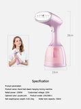 Hoodakang Handheld Garment Steamer 1500W Household Fabric Steam Iron 350ml Mini Portable Vertical Fast-Heat For Clothes Ironing
