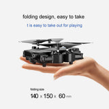 LS11 Drone Foldable 2.4G WIFI FPV HD Camera Gimbal Aerial Photography 120° Wide Angle Camera USB Charging Gifts