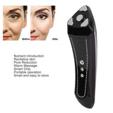 RF Facial Beauty Machine Microcurrent Skin Tightening Fade Wrinkles Red Blue LED Purple Face Skin Care Massager Instrument