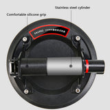 KKMOON Vacuum Suction Cup 8inch 200kg Bearing Capacity Heavy Duty Vacuum Lifter for Granite Tile Glass Manual Lifting