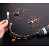 23 Pcs Daed Screw Extractor Set for Broken Screw or Bolt, Broken Bolt Extractor Screw Remover Set with Extension Bit Holder,