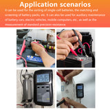4-Wire YR1035+ High Accuracy Fast Lithium Battery Internal Resistance Test Instrument 100V Electric Vehicle Group 18650 Battery
