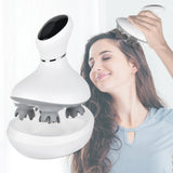 Electric Head Massage Device 3D Stereo Scalp Stress Relax Head Massager Prevent Hair Loss Body Deep Tissue Kneading Health Care