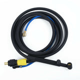 WP-17V Tig Welding Head Torch Tool Flexible Head with Gas Valved 35/50 4M Cable