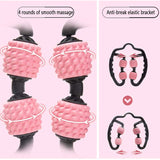 U-shaped Trigger Point Massage Rollers Are Suitable For 4 Rounds Of Fitness Yoga Exercises For Arms Legs And Neck Muscles