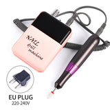 30000RPM Portable Rechargeable Nail Drill Machine Handpiece With Light Nail Polisher Manicure Remove Acrylic Milling UV Nail Gel