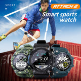 Smart Watch Fitness Tracker Full Touch Screen Heart Rate Monitoring Water Resistant Wireless Sport Smartwatch