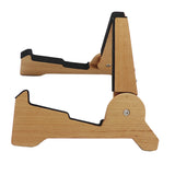 Universal Frame Folding Wooden Guitar Stand Holder Support Fit for Electric Guitar Acoustic Guitar Ukulele B
