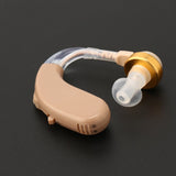 JECPP F-189 Hearing Aid Digital Almost Invisible Personal Sound Hearing Amplifier Digital Chip and Frequency Control