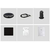 Car Air Purifier Vehicle Home Oxygen Bar No Noise Solar Power Filter Cleaner Purify High Speed Ionizer Anion Air Purifier