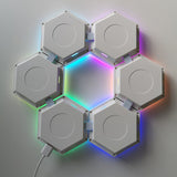 INS Remote Control Honeycomb Modular Assembly Helios Touch Wall Lamp RGB Quantum lamp LED Magnetic Wall Light Bedroom Lamp
