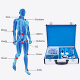 Portable Physiotherapy equipment ED Electromagnetic Extracorporeal Shockwave Therapy Machine Pain Relief Body Relaxing massage