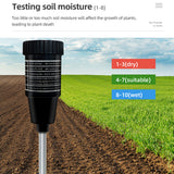 2in1 Portable Soil PH Tester Acidity Humidity Meter Garden Soil Analyzer Greenhouse Potted Crops Planting Cultivating Tool