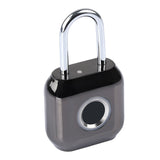 Smart Biometric Fingerprint Door Locks Waterproof USB Rechargeable Door Lock, Keyless Fingerprint Padlock For Luggage Suitcase