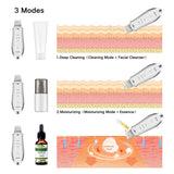 Ultrasonic Skin Cleaner Deep Cleaner Peeling Shovel Facial Pore Cleaner Facial Skin Cleaner Lifter Led Face Light Therapy