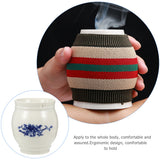 Ceramic Moxa Pot Chinese Traditional Moxibustion Massager Moxa Pot