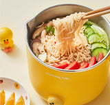 220V Mini Electric Multi Cooker Portable Electric Rice Cooker Hotpot Cooking Machine Electric Hot Pot EU/AU/UK/US Plug