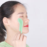 6pcs Board Facial Beauty Tool Natural Jade Guasha Plate