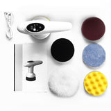 80W Cordless Handheld Portable Electric Car Polisher Waxing Machine 6-Speed Adjustment Sofa Furniture Electrical Wood Floor Care