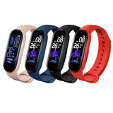 M5 Smart Sport Band Fitness Tracker Pedometer Heart Rate Blood Pressure Monitor Bluetooth Smartband Bracelets Men Women Hot Sale