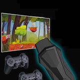 Double TV Game Console Video Game Consoles 4K HDMI-Compatible TV 2.4G Wireless Game Console,