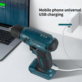2023 New 8V Cordless Electric Screwdriver Mini Drill Portable Electric Drill Lithium Battery Operated Rechargeable Power Tools
