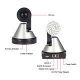 Smart PTZ 4MP HD 4x 10x Optical Zoom Video Conference Camera With Bluetooth Omnidirectional Microphone USB Remote Control