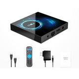 T95 Smart Wireless TV Box 6K High Definition Media Player 2.4G Wifi Dual Frequency Set-Top Box Voice Assistant Box