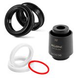RISK 32mm Dust Wiper Kit with Installation Tool Bicycle Fork Dust Seal Foam Ring Kit Bicycle Spare Parts