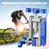 Aluminum Bicycle Needle Tool Driver Hydraulic Disc Brake Hose Cutter Connector Insert Install Multi-function Tool