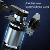 1pcs Black Mini Low Noise Profession Massage Gun Body Muscle Deep Fascia Massager Muscle Pain Relaxation Slimming Shaping