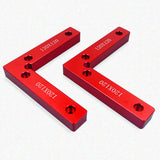 2pcs Tools Carpenter Aluminium Alloy Squares Lightweight Corner Positioning 90 Degree Woodworking