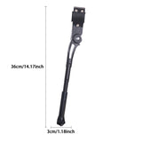 Bike Kickstand Parts City Outdoor Universal Non Slip Mountain Bicycle Aluminum Alloy Adjustable Length Center Mount Road Cycling