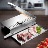 Commercial Frozen Meat Slicer Bone Cutting Machine Minced Lamb Bone Meat Cutter Chicken Duck Fish Ribs Lamb Cutting Kitchen Tool