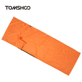 TOMSHOO 70*210CM Outdoor Travel Camping Polyester Pongee Healthy Sleeping Bag Liner with Pillowcase Portable Business Trip Hotel