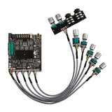 Bluetooth-compatible Power Amplifier Board with Subwoofer 2.1 Channel 50+50+100W 12V-24V  Power Amplifier Modules
