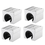 SBR20UU Aluminum Block 20Mm Linear Motion Ball Bearing Slide Block Match for SBR20 20Mm Linear Guide Rail