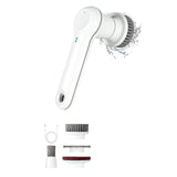 Electric Spin Scrubber,With 4 Replaceable Cleaning Brush Heads For Bathroom Kitchen Toilet Bathtub Tile Sink Wall