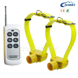 Electronic Shock Pet Trainer dog Pet training collar dog beeper collar 1 remote controller control 2 dogs receivers