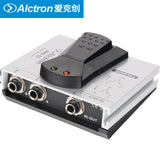 Alctron PS-2 Professional Dual Channel Foot Switch, Latch And Momentary Two Modes, LED Indicator