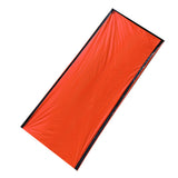 2 Pack Emergency Sleeping Bag Waterproof PE Survival Sleeping Bag Lightweight Thermal Bivy Sack Portable Blanket for Camping