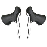 2pcs Sport Outdoor Fixie Bike Handle Road Bike Brake Crank Durable Aluminium Alloy Riding Lightweight