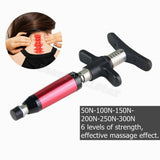 Manual Chiropractic Gun Adjusting Therapy Spine Activator Correction Massager 6 Levels Health Care Massage Tools High Quality