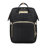 Baby Diaper Bag Foldable Bed Backpack Mommy Bag Stroller Nappy Bag Large Capacity Nursing Bag Changing Diaper Mat Bag Baby Care