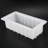Silicone Thick Soap Mold Handmade Soap Mold Rectangular Silicone Toast Mold Does Not Rise Belly 1000ML